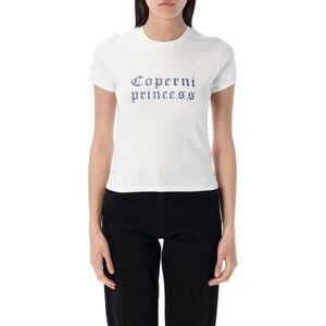 COPERNI Princess Graphic T-Shirt Women WHITE T-Shirts & Tops